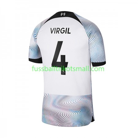 Fußballtrikots Liverpool Virgil 4 2022-2023 Kurzarm Auswärts-trikot kaufen